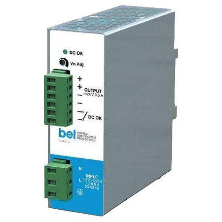 BEL POWER SOLUTIONS Power Supply, 90 to 264V AC, 24V DC, 85W, 3.5A, DIN Rail LDN85-24P